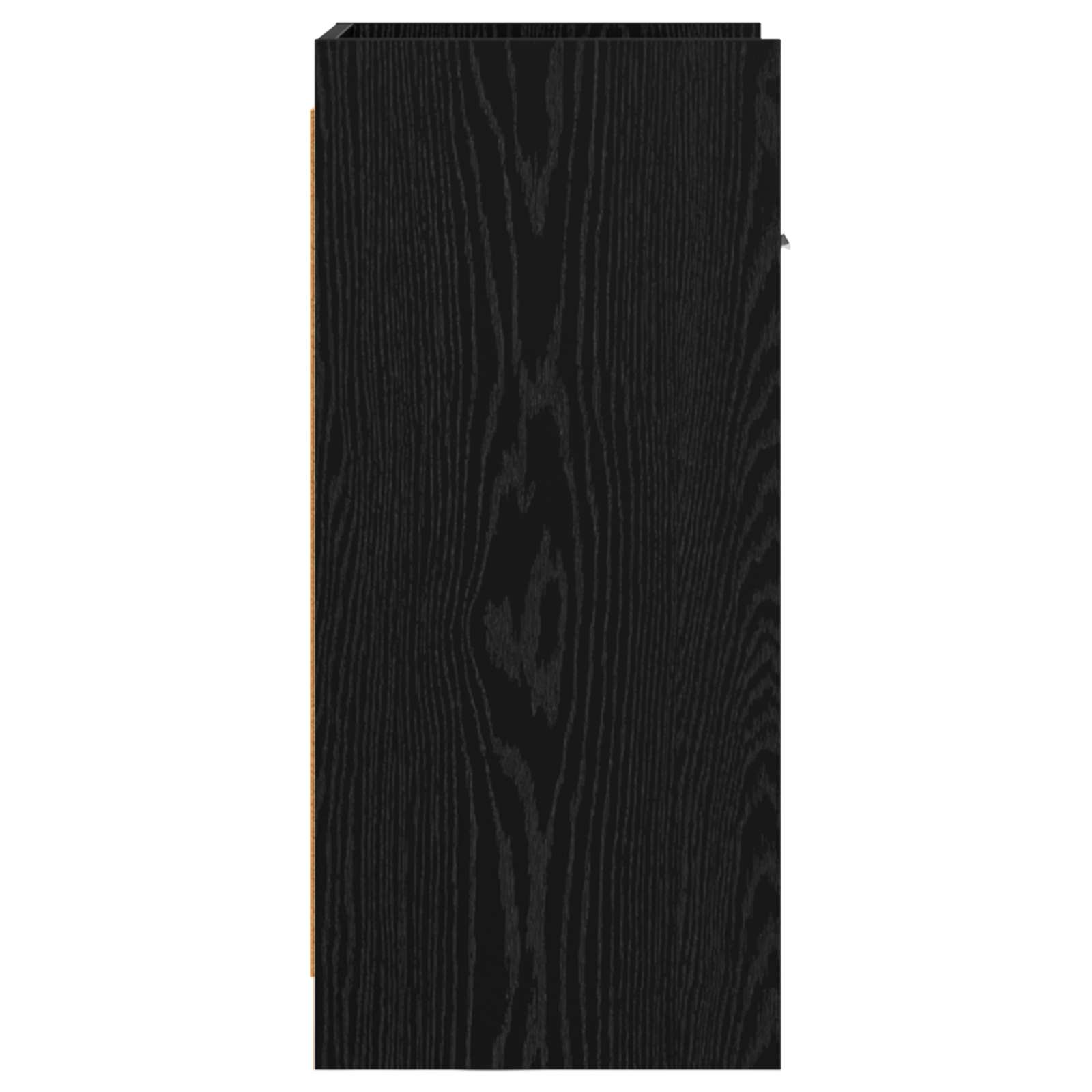 Kreveta Crni hrast 40 x 36 x 80 cm Konstruirano drvo