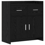 Kreveta Crni hrast 75 x 36 x 80 cm Konstruirano drvo