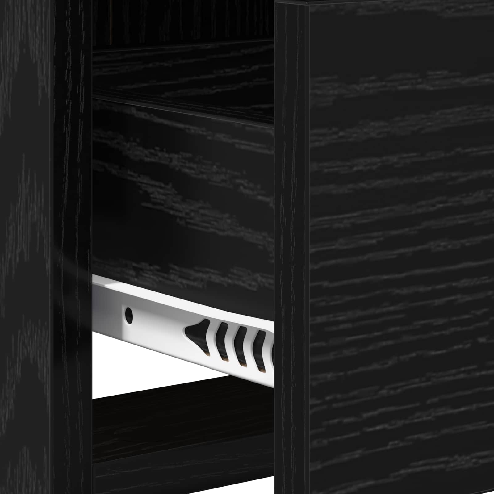 TV ormar 71,5 x 33 x 47 cm Crni hrast Konstruirano drvo