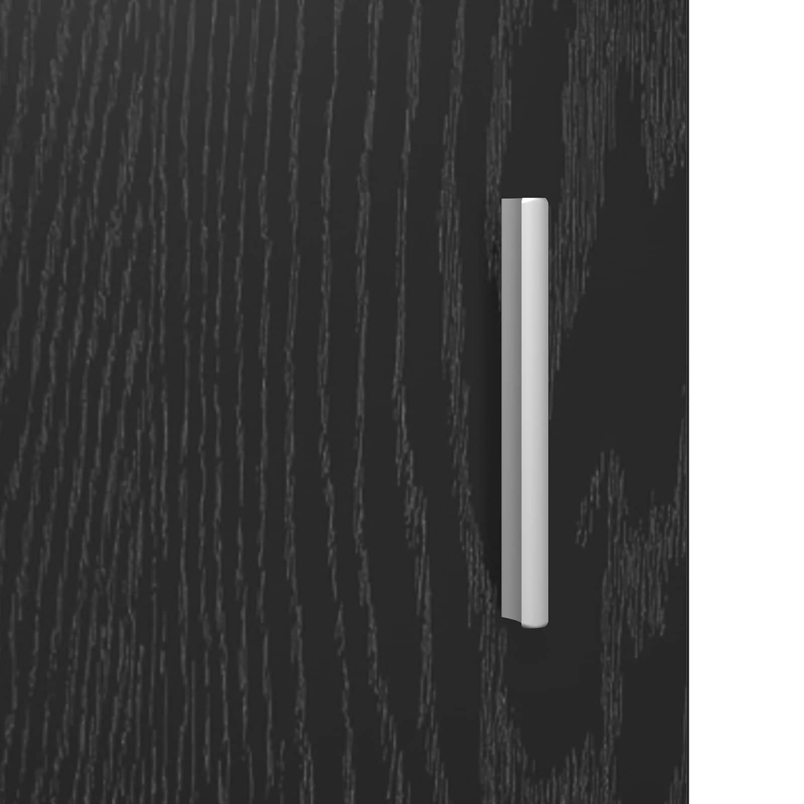 TV ormar 168 x 33 x 47 cm Crni hrast Konstruirano drvo