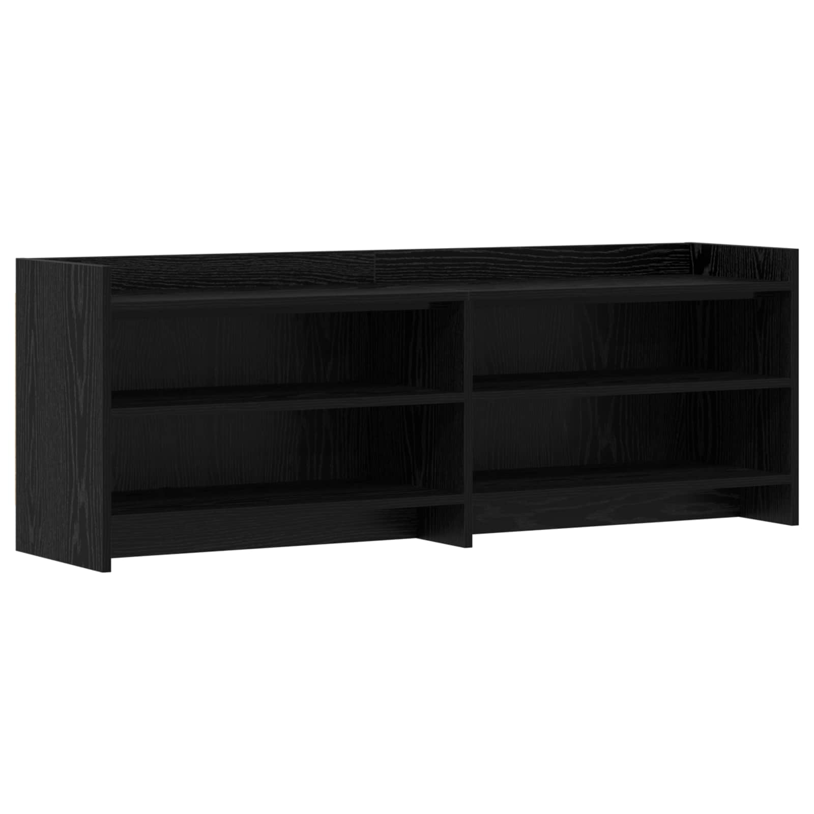TV ormar 135 x 33 x 47 cm Crni hrast Konstruirano drvo