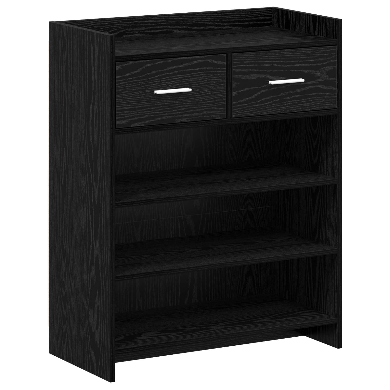 Ormar za cipele Crni hrast 73,5 x 36 x 92 cm Konstruirano drvo