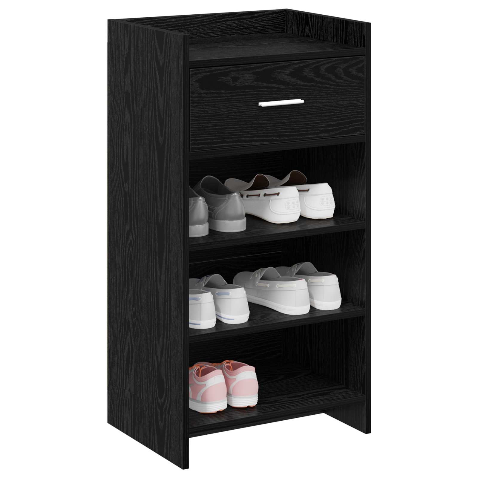 Ormar za cipele Crni hrast 48 x 36 x 92 cm Konstruirano drvo
