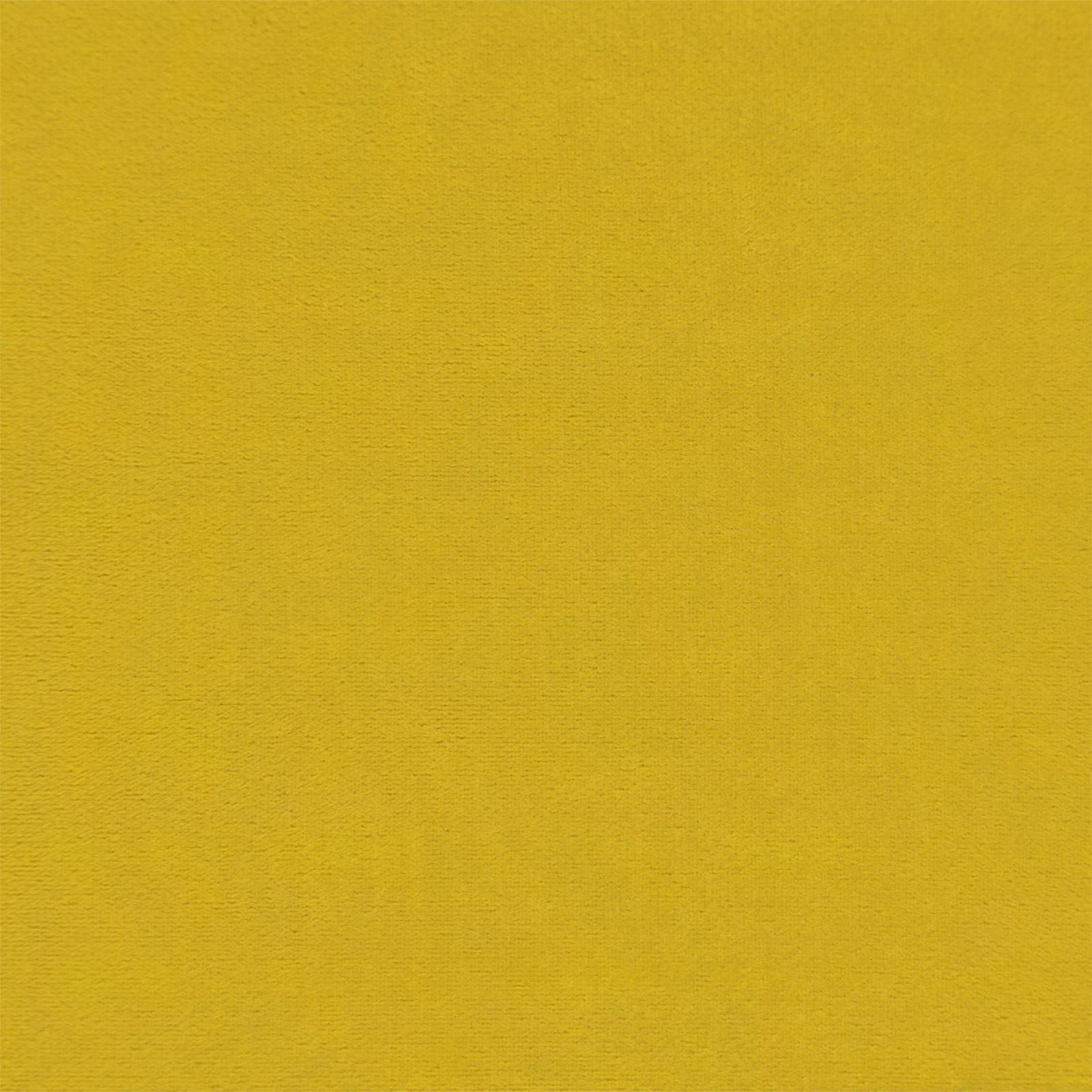 Oblikovana klupa s naslonjačem Žuta 110 x 60 x 76 cm Baršun