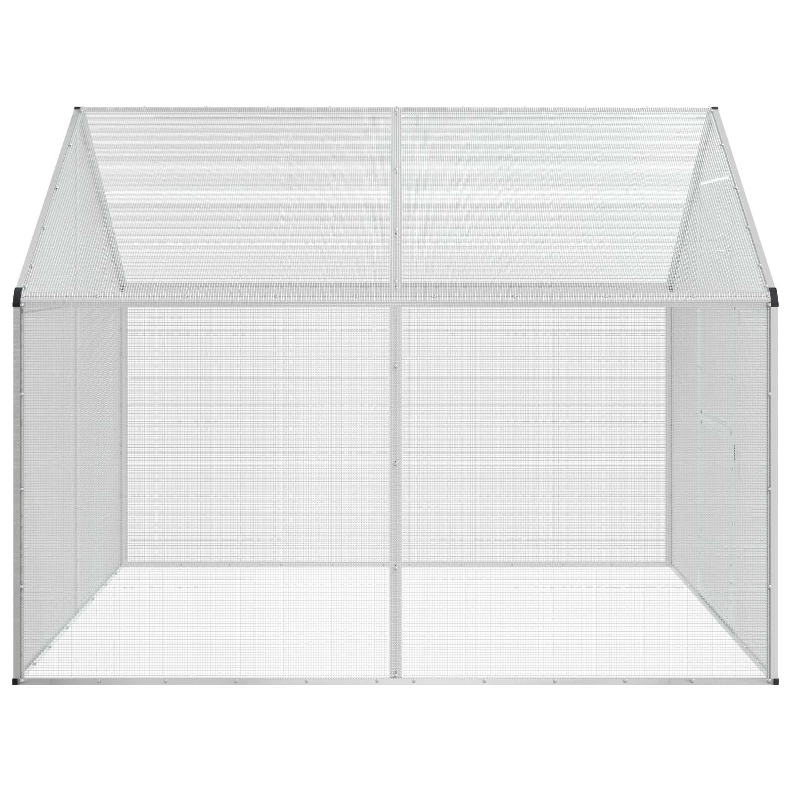 Kavez za ptice Srebrna 181,5 x 221 x 173,5 cm