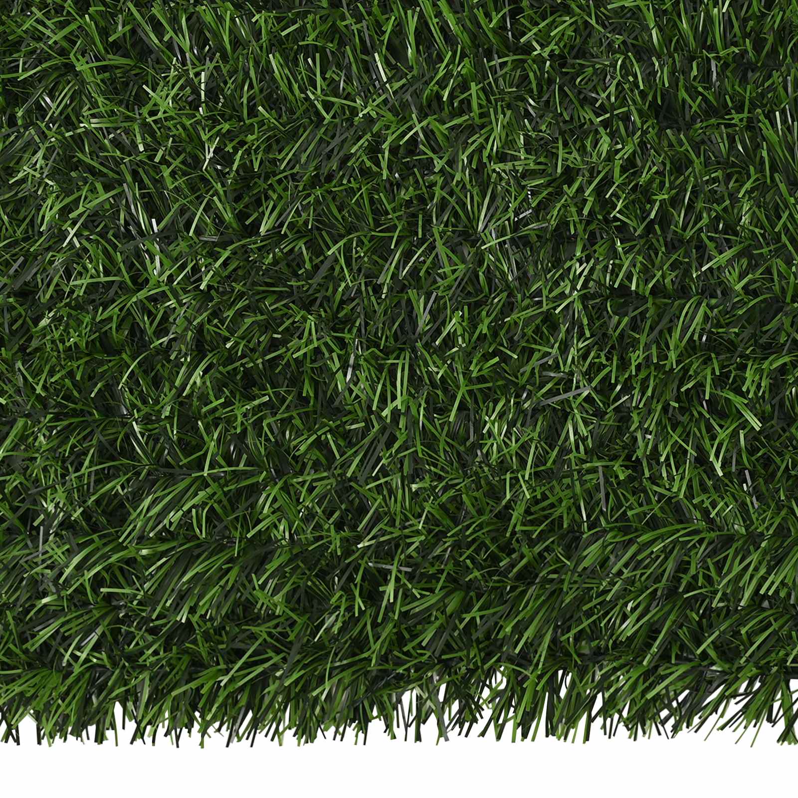 Umjetna ograda Svijetlo zelena 1,5 x 5 m PVC i čelik