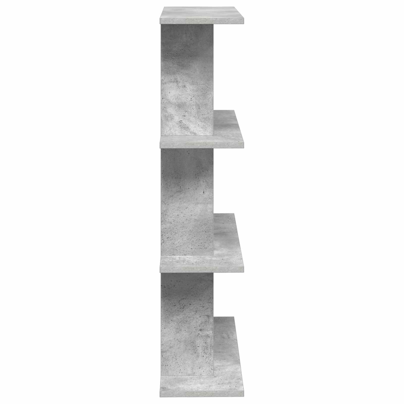 Polica na zidu Zidna montaža Siva 56 x 20 x 90 cm