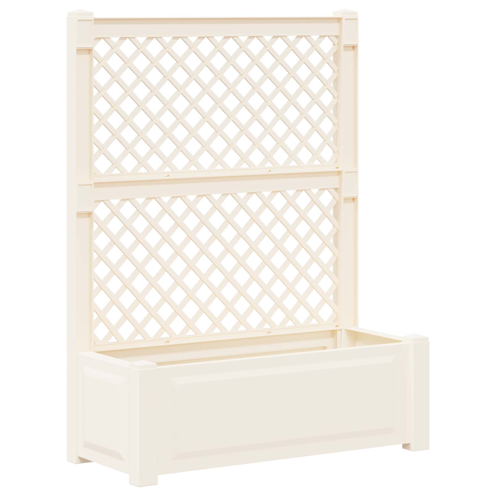 Velika s osvrtom 2 pcs Bijela 143 x 143 x 133,5 cm PP
