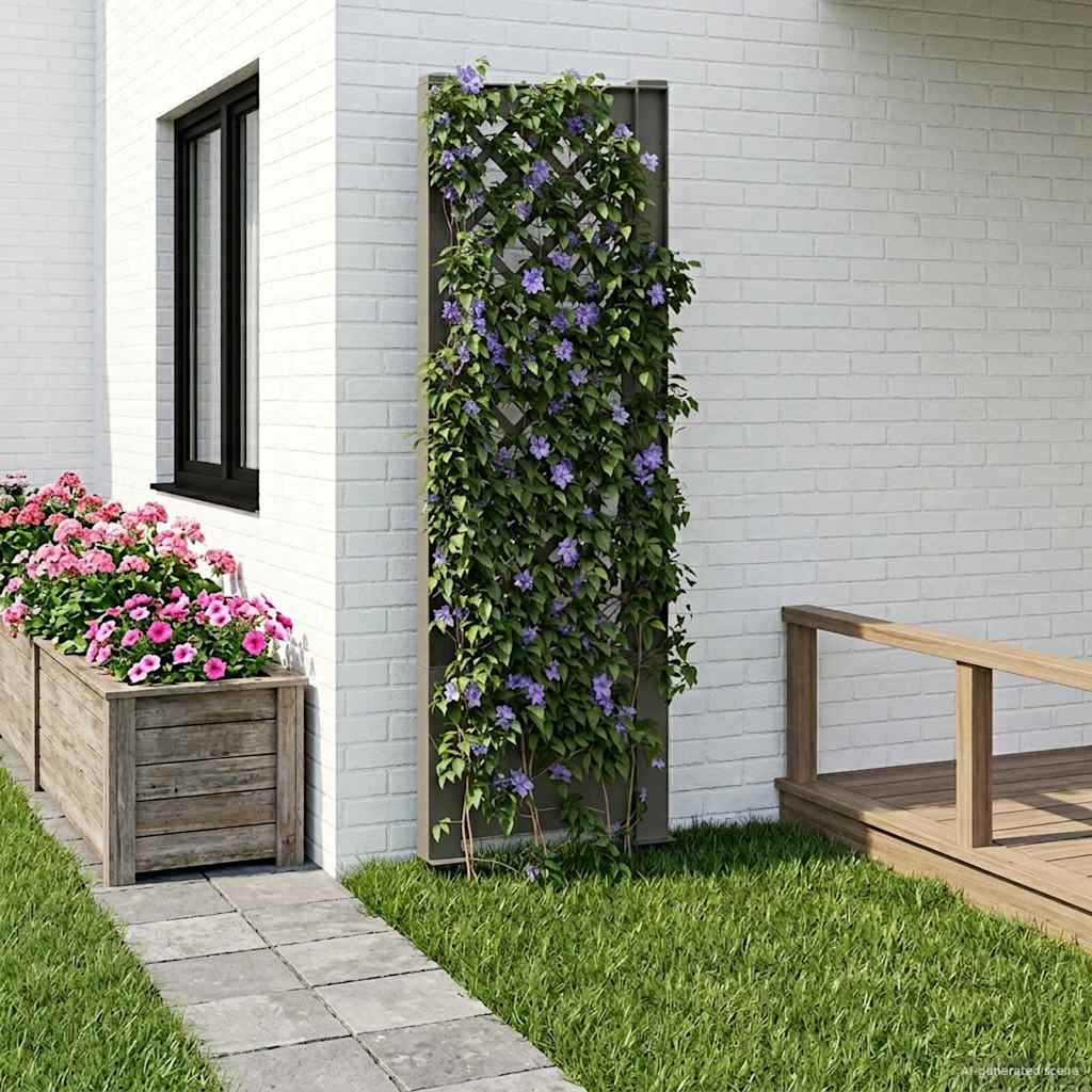 Rešetka s bodljom Siva 43 x 6 x 165 cm PP