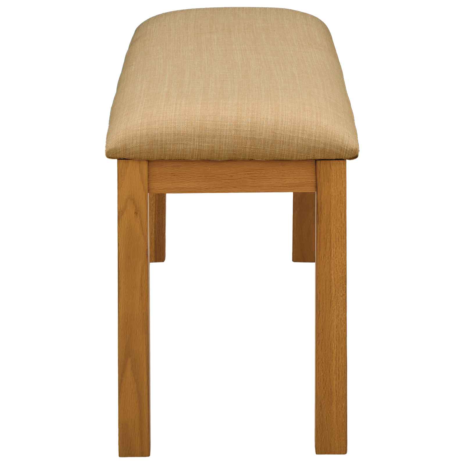Klupa za blagovanje 95 x 32 x 45 cm Čvrsto Hrastovo Drvo Bež
