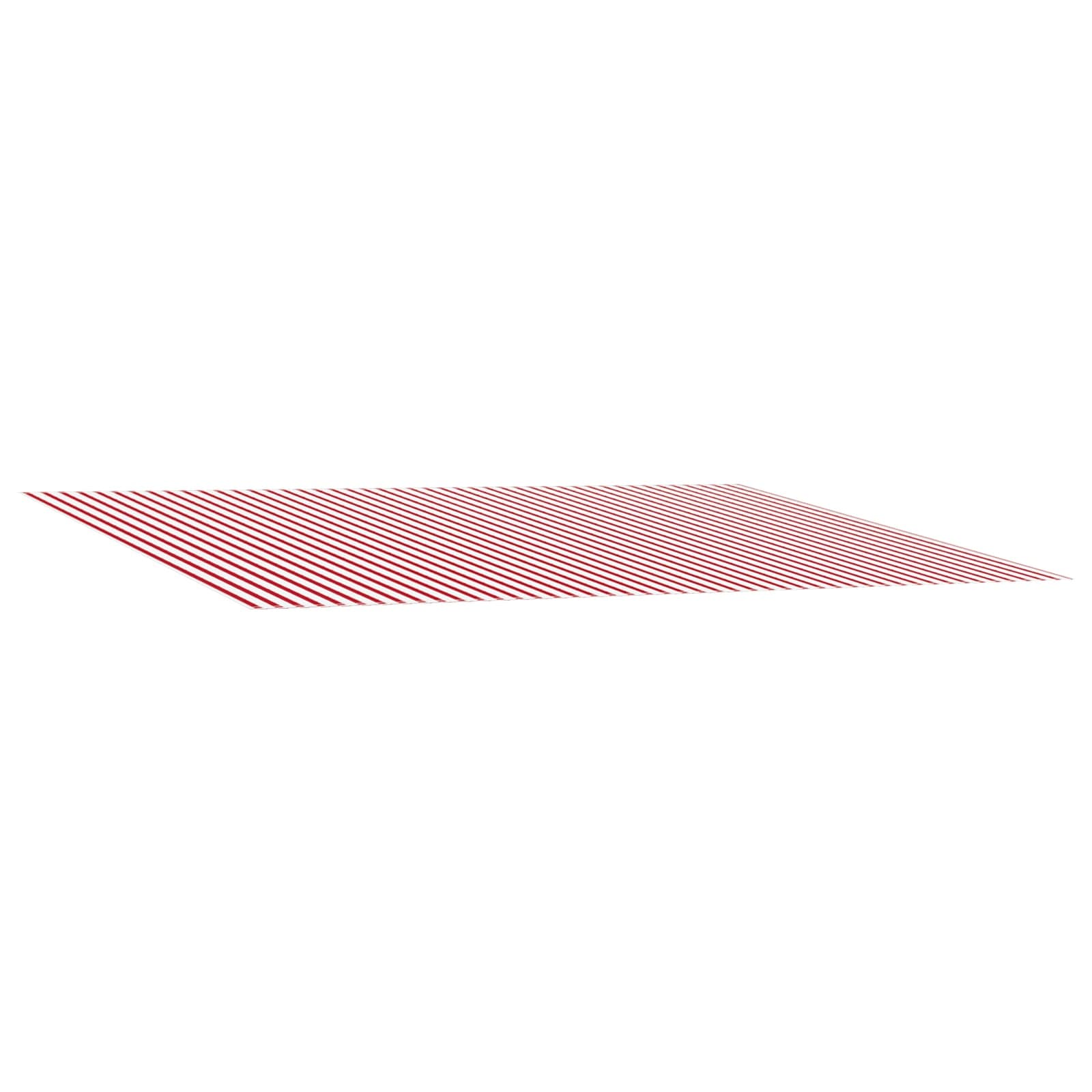 Zamjensko platno za tendu Crvena i bijela 500 × 300 cm
