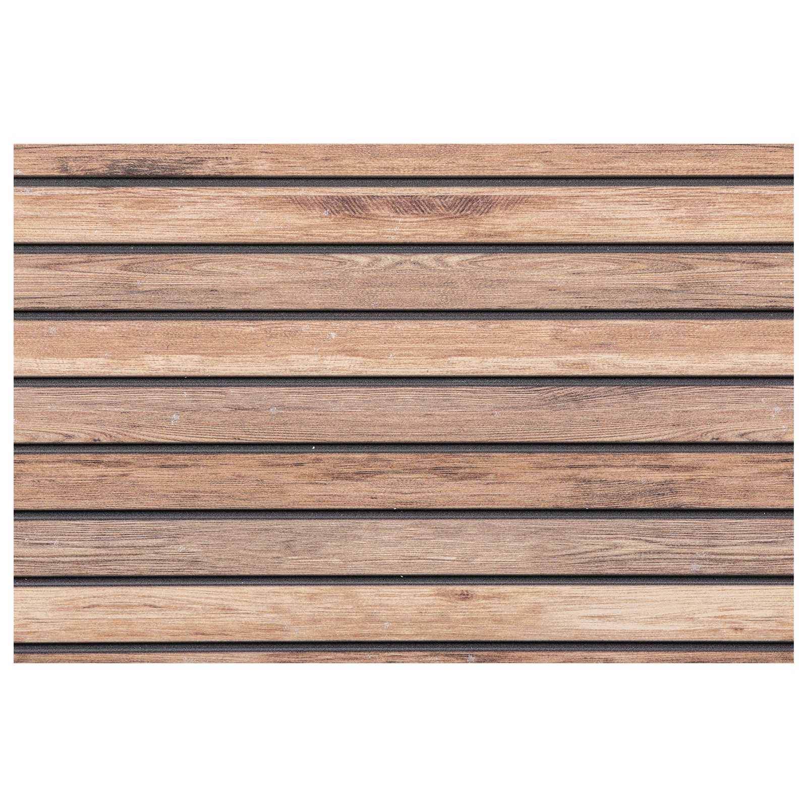 Zidne panele 5 pcs Svijetlosmeđa 100 x 50 cm EPS pjena