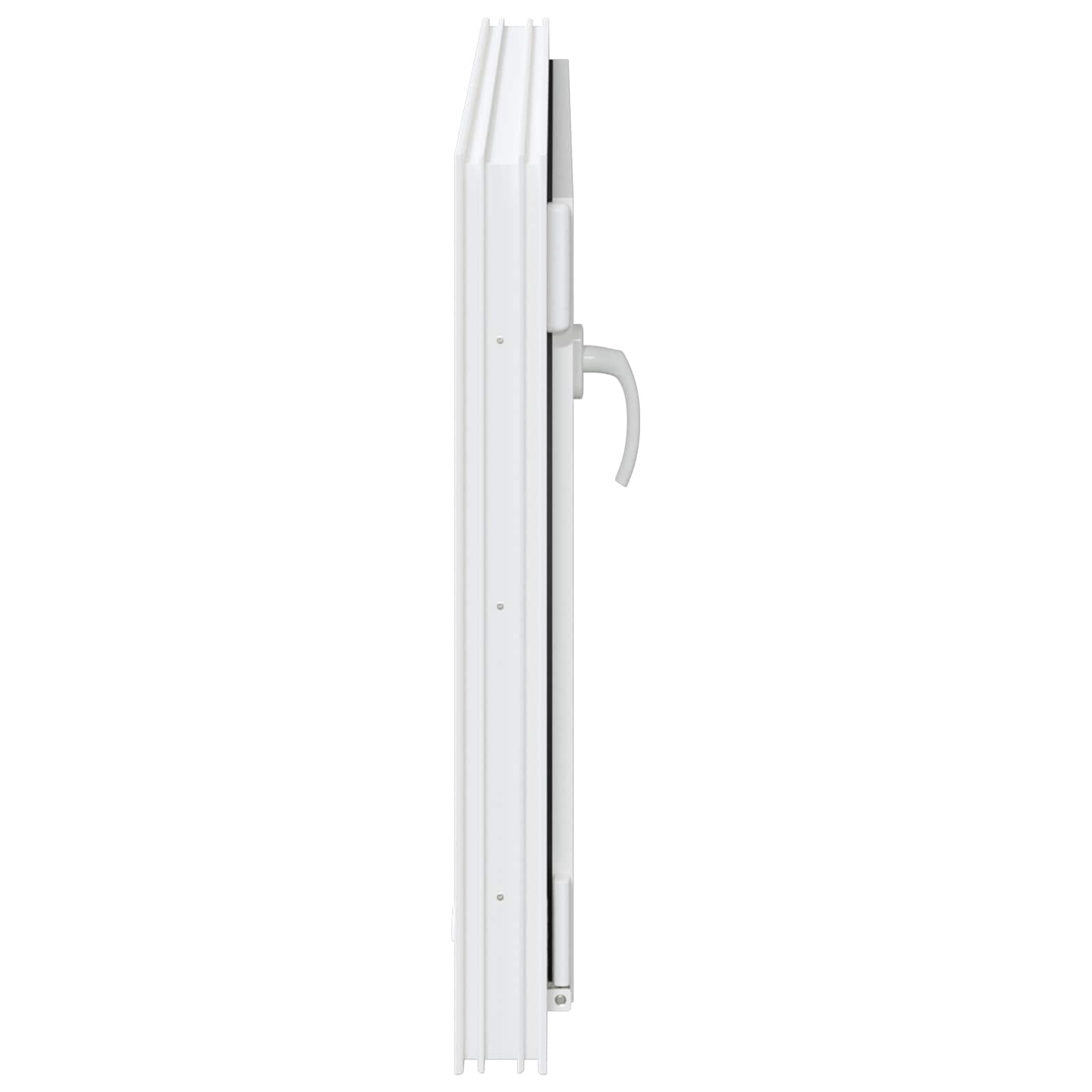 Prozor za podrum RISOR 90 x 70 cm PVC i staklo Bijela