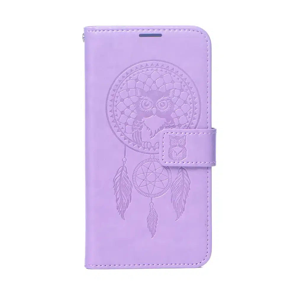 MEZZO Book case preklopna torbica za XIAOMI Redmi Note 12S dream catcher ljubičasta