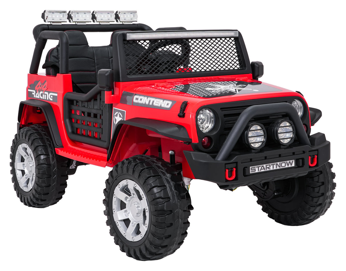 Auto na akumulator Jeep BEAST 4x4 - Crveni