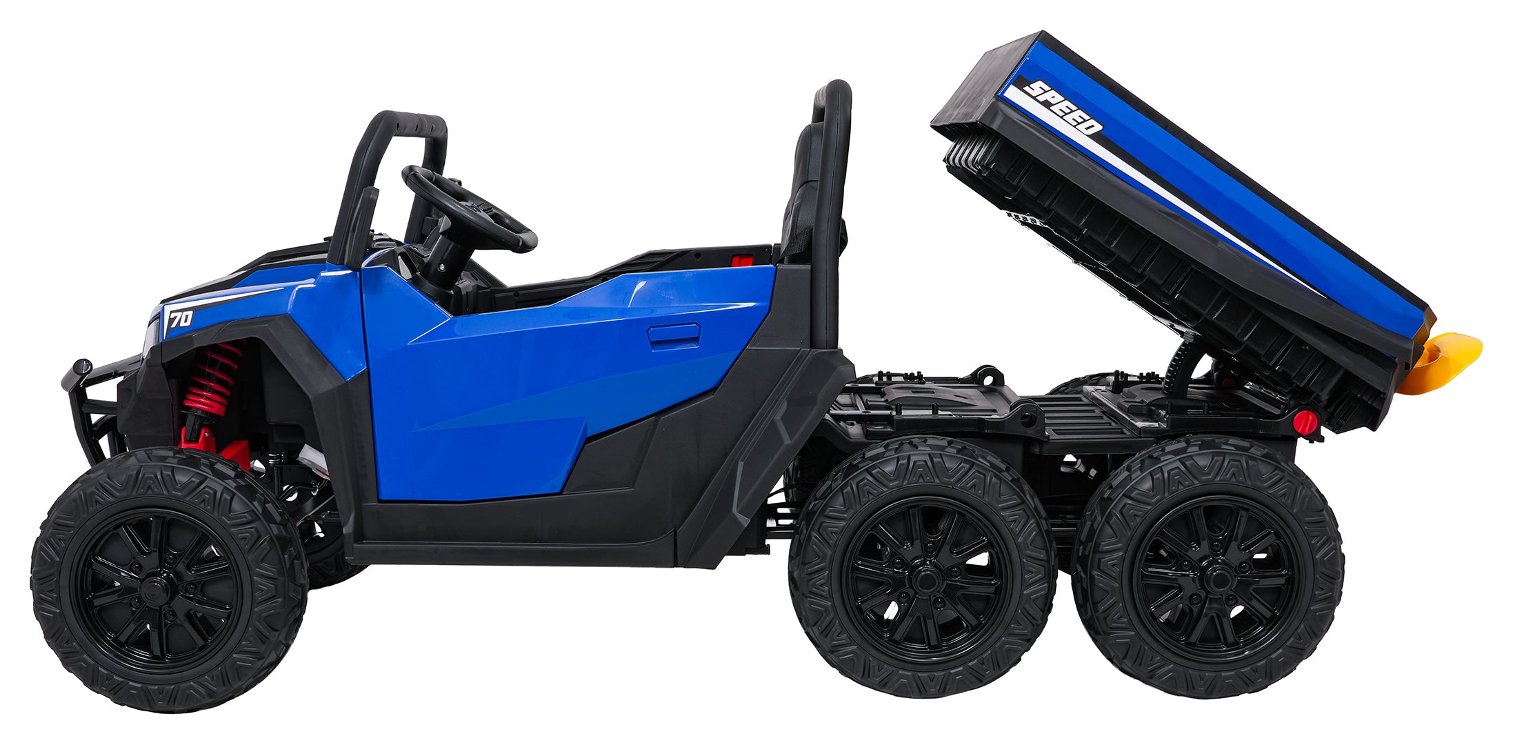 Auto na akumulator Farmer Truck X-POWER 4x4 - DVOSJED - plavi
