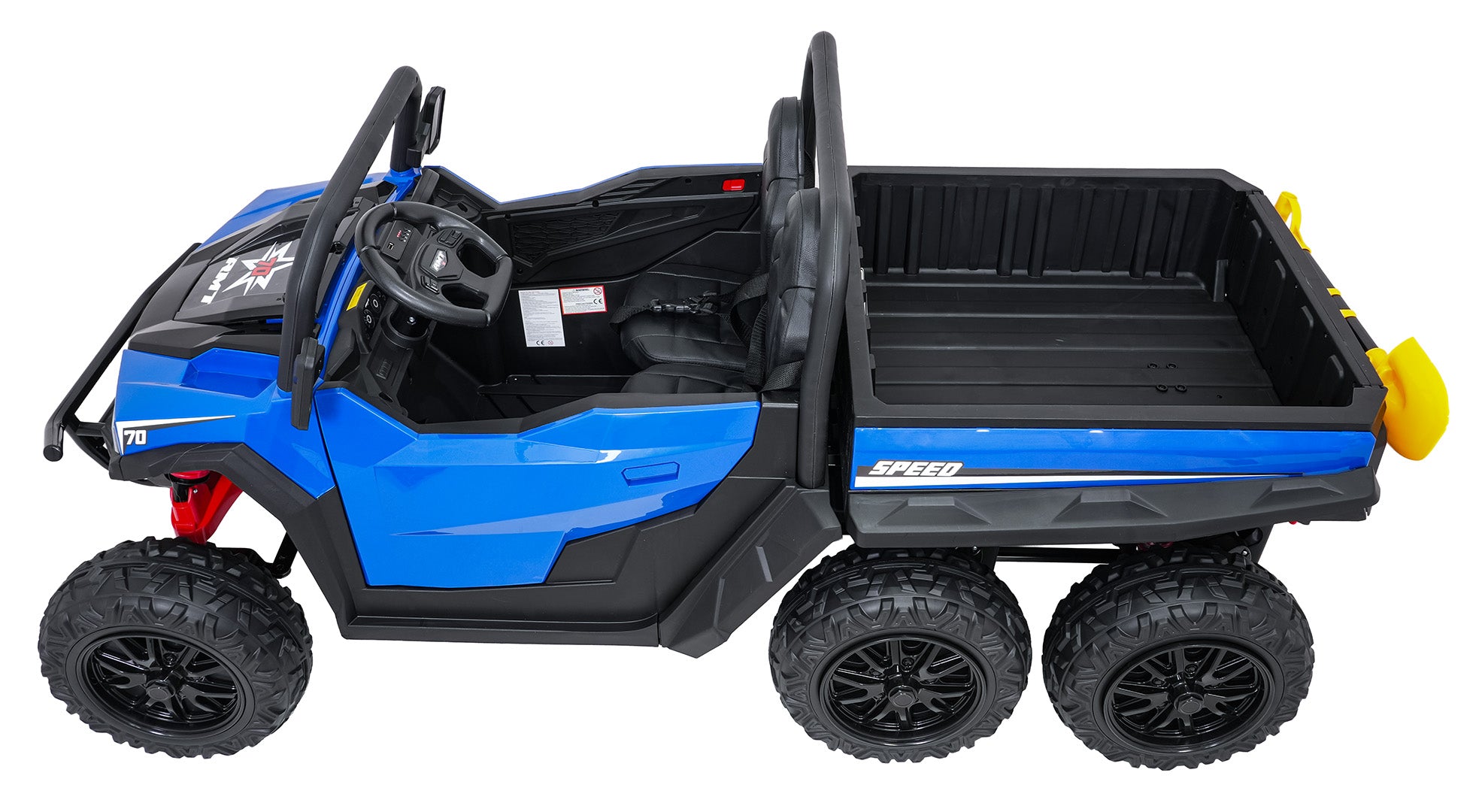 Auto na akumulator Farmer Truck X-POWER 4x4 - DVOSJED - plavi