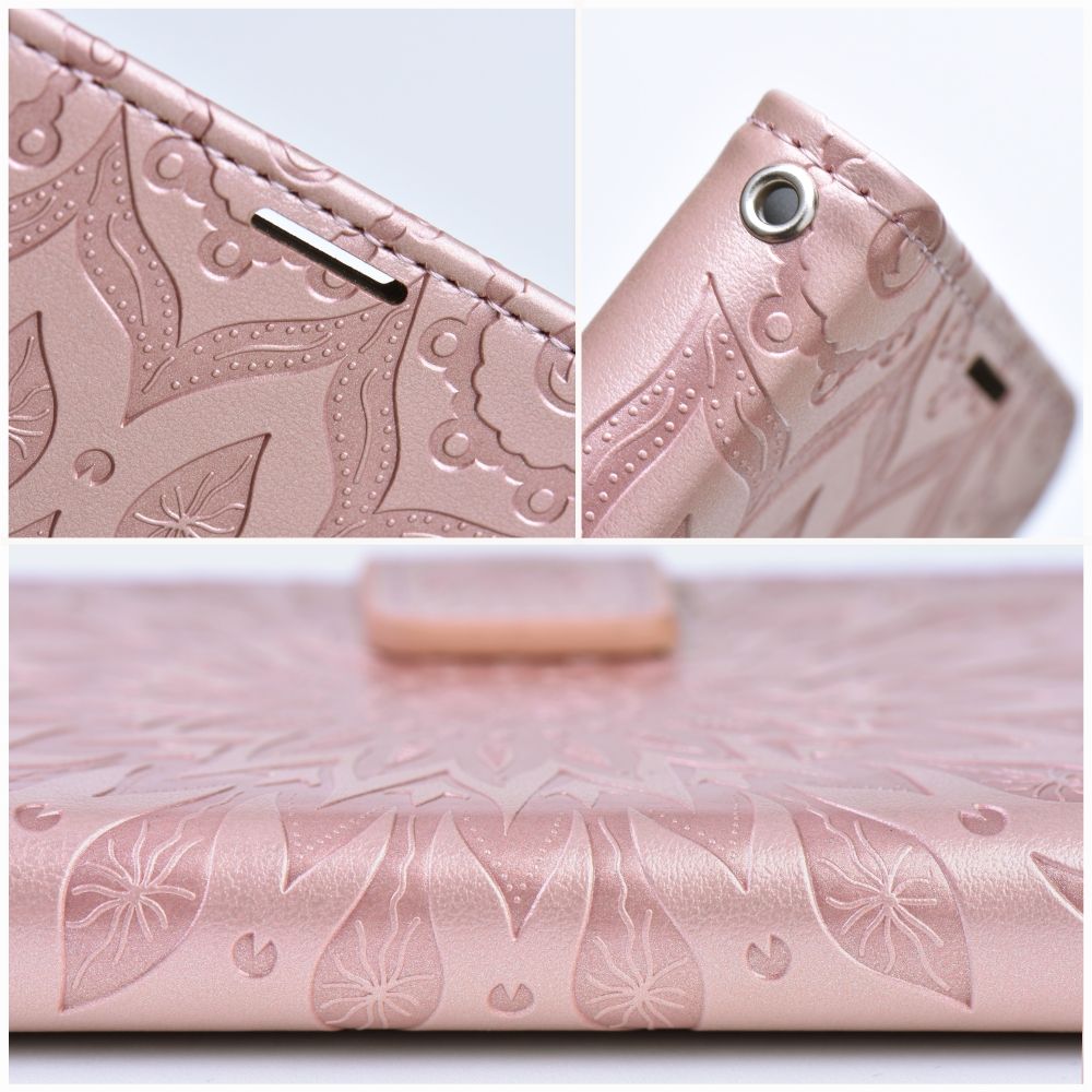Preklopna torbica MEZZO Book za Xiaomi Redmi NOTE 15 5G mandala rose gold