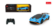 R/C car 1:24 Lamborghini Huracan STO Blue RASTAR