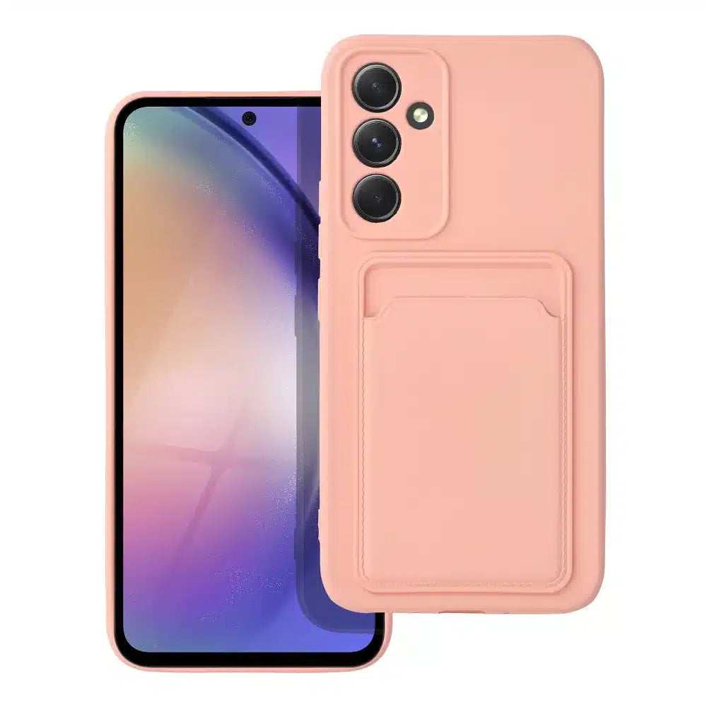 CARD CASE za SAMSUNG A54 5G pink