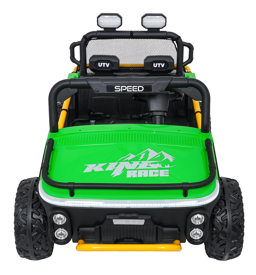 Buggy na akumulator UTV SPEED 2x80W- dvosjed - zeleni