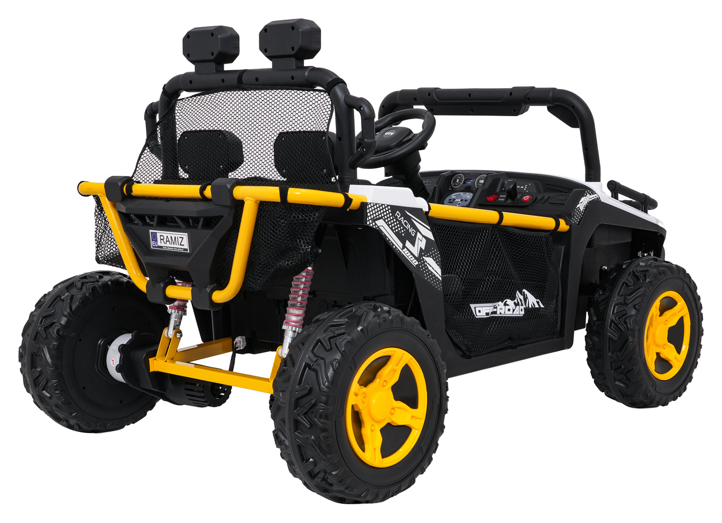 Buggy na akumulator UTV SPEED 2x80W- dvosjed - bijeli