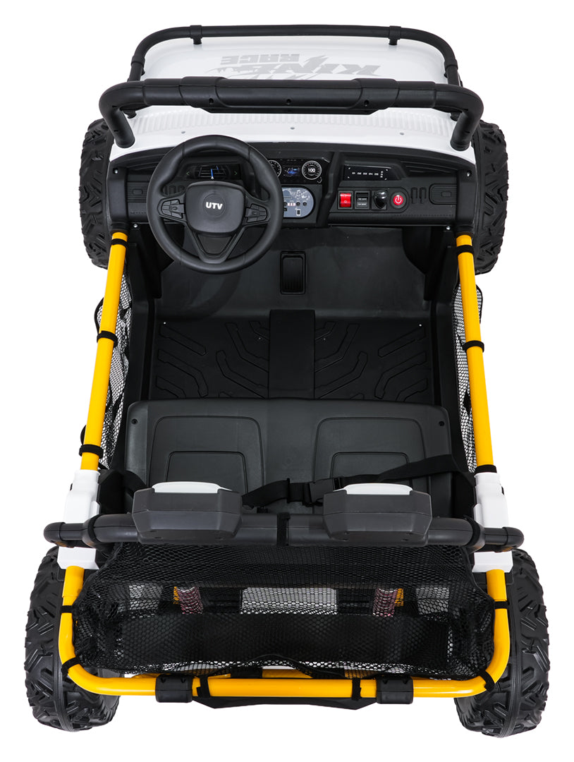 Buggy na akumulator UTV SPEED 2x80W- dvosjed - bijeli