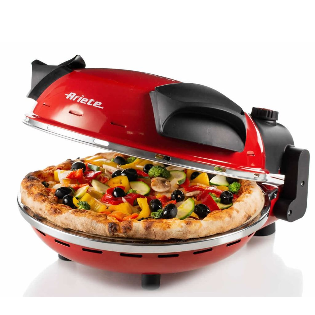 Ariete 00C090910AR0 uređaj za izradu i pečenje pizze 1 pizze 1200 W Crno, Crveno