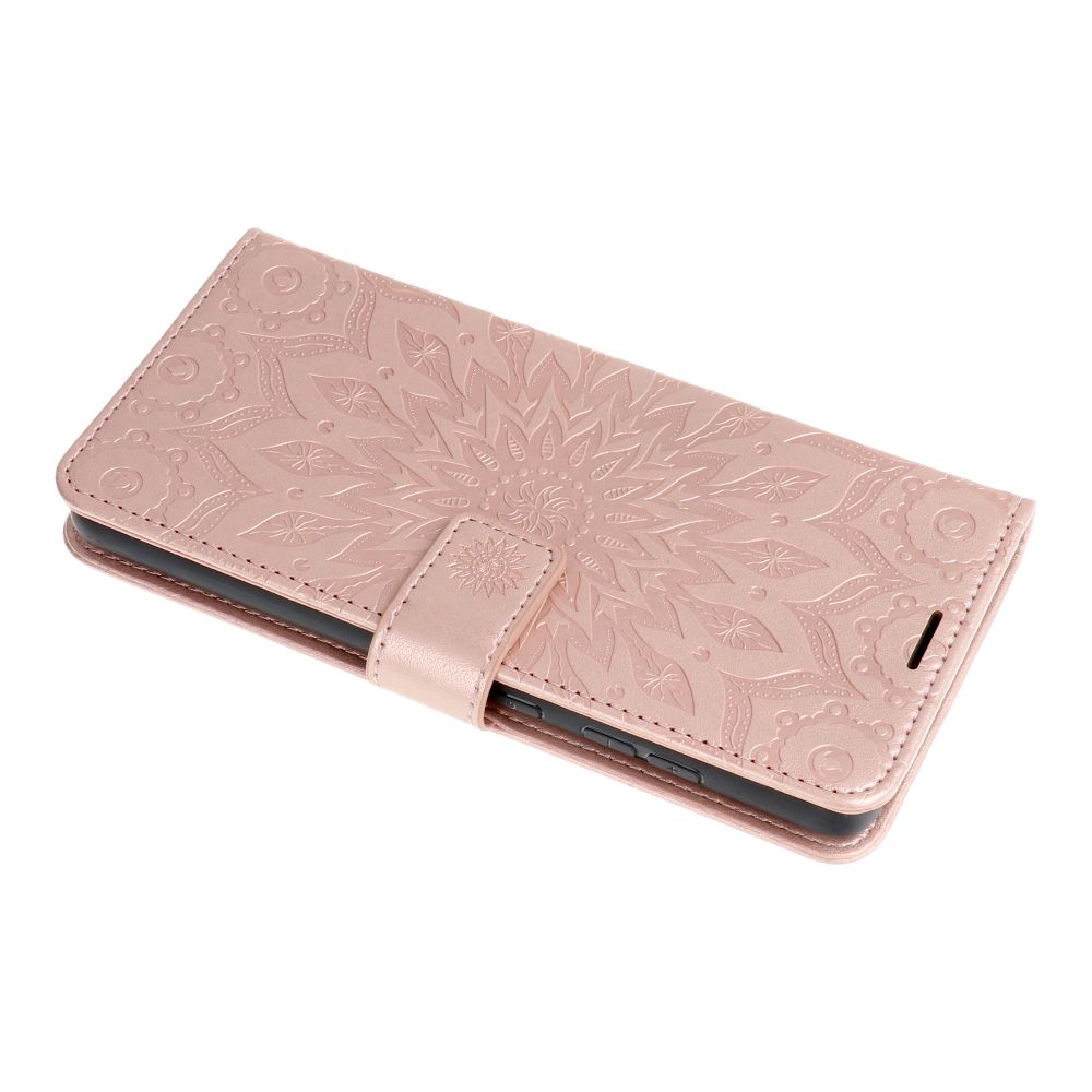 MEZZO Book case preklopna torbica za MOTOROLA G56 mandala rose gold