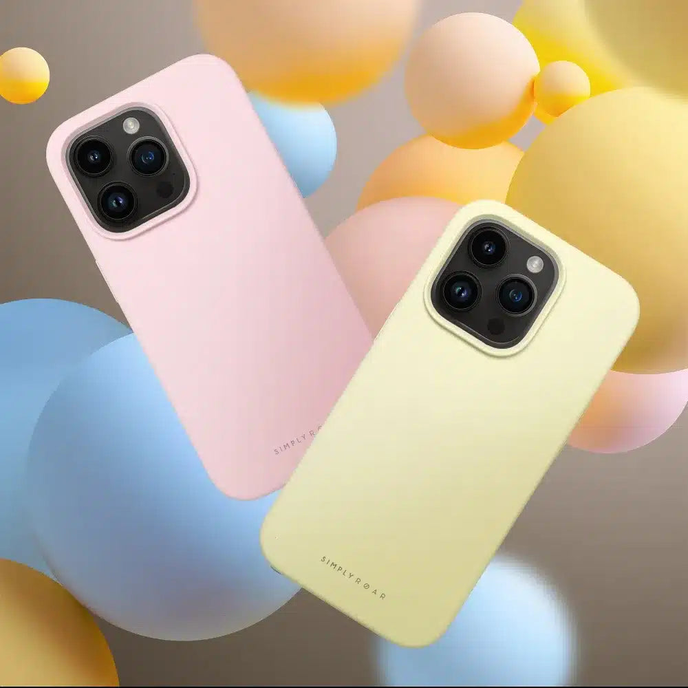 Roar Cloud-Skin maska za iPhone 14 Pro Light pink