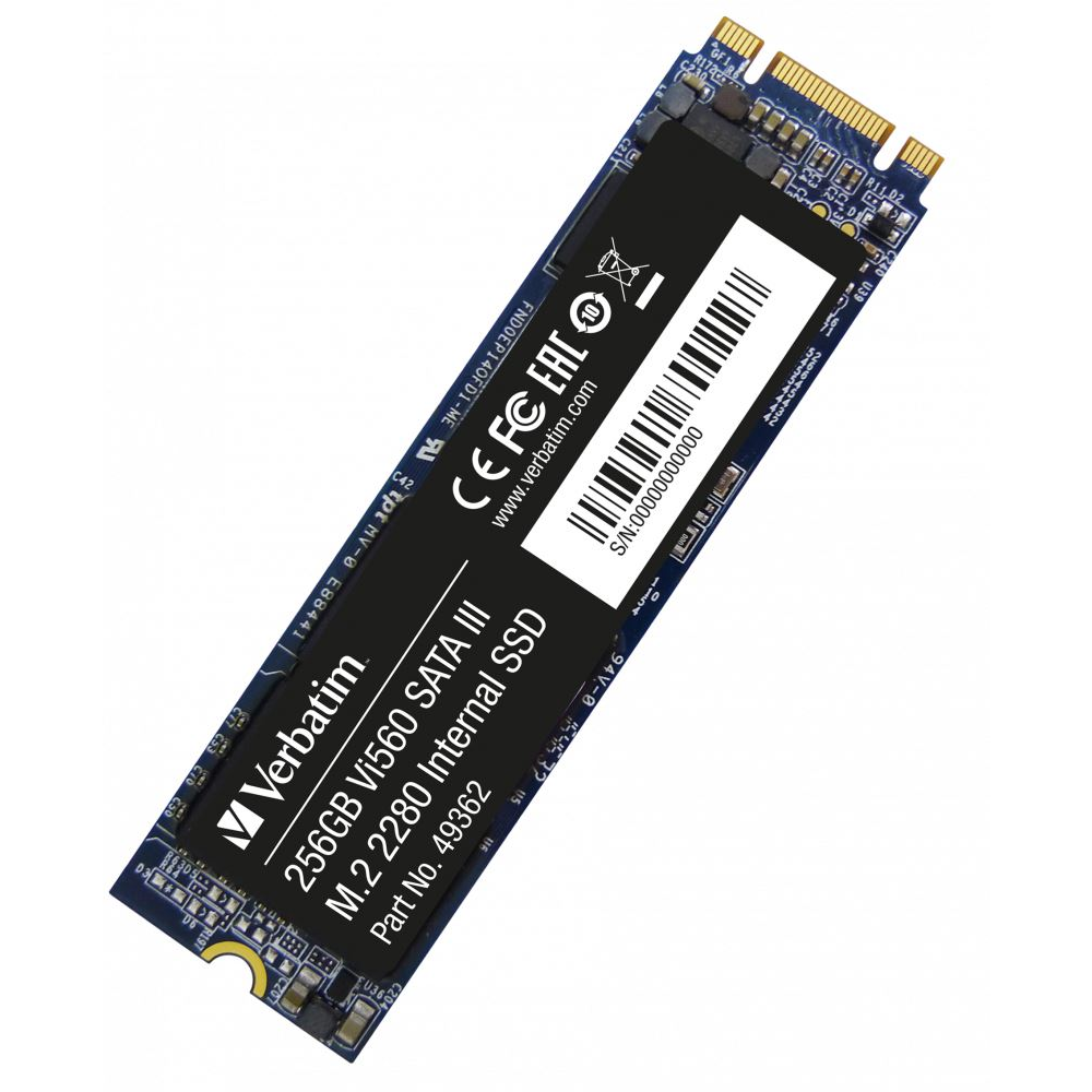 Verbatim Vi560 S3 M.2 256 GB Serijski ATA III 3D NAND