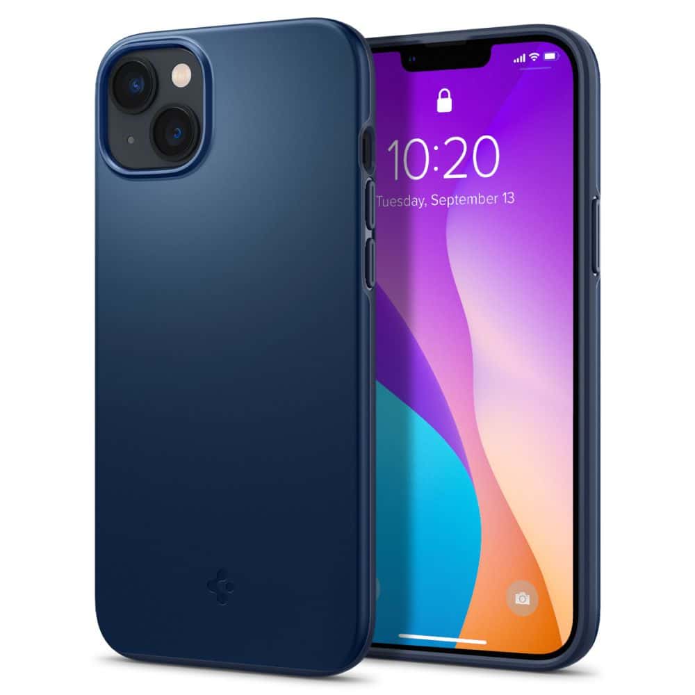 SPIGEN THIN FIT MASKA ZA IPHONE 14 PLUS / 15 PLUS NAVY PLAVA