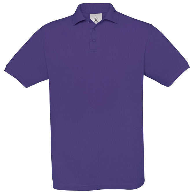 MAJICA KRATKI RUKAVI B&C SAFRAN POLO 180G LJUBIČASTA S-EOL!!