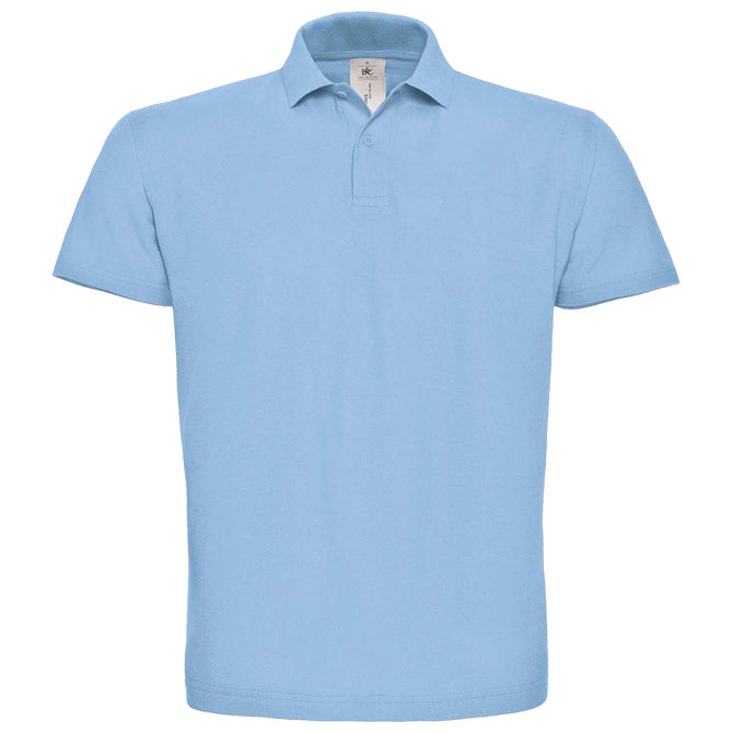 MAJICA KRATKI RUKAVI POLO B&C ID.001 180G SVIJETLO PLAVA XL