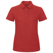 MAJICA KRATKI RUKAVI POLO B&C ID.001/WOMEN 180G CRVENA XL