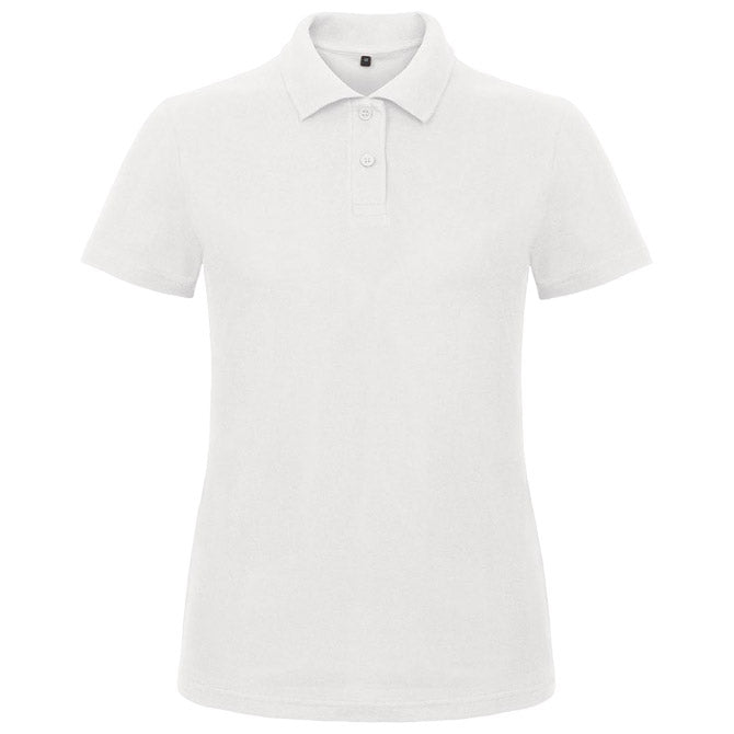 MAJICA KRATKI RUKAVI POLO B&C ID.001/WOMEN 180G BIJELA M