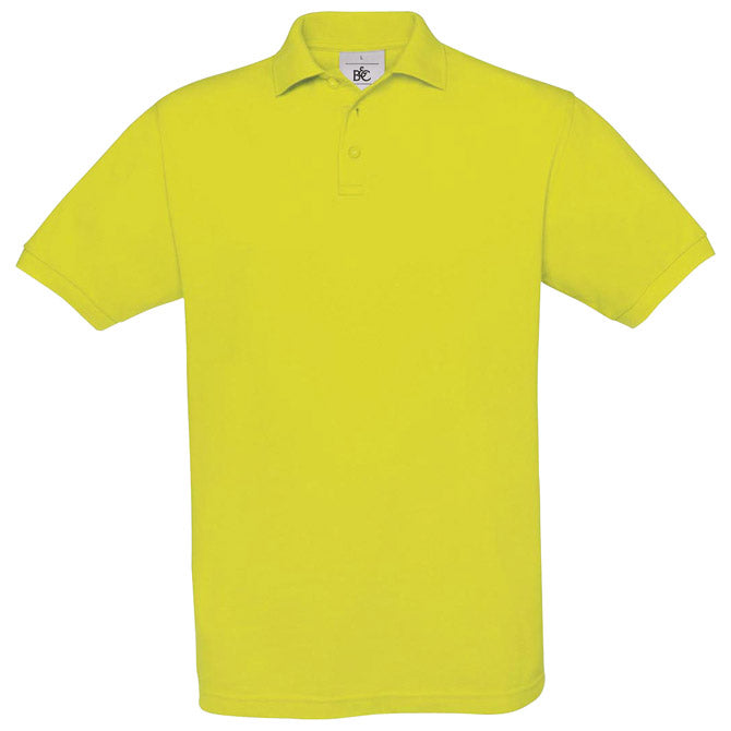 MAJICA KRATKI RUKAVI B&C SAFRAN POLO 180G NEON ŽUTA M-EOL!!