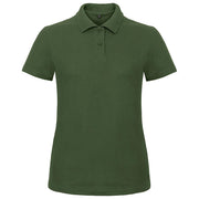 MAJICA KRATKI RUKAVI POLO B&C ID.001/WOMEN 180G TAMNO ZELENA M