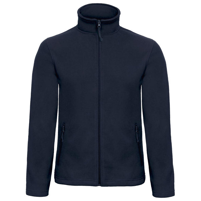 JAKNA ZIP-FLIS B&C ID.501 280G TEMNO MODRA M