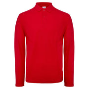 MAJICA DUGI RUKAVI POLO B&C ID.001 LSL 180G CRVENA 3XL
