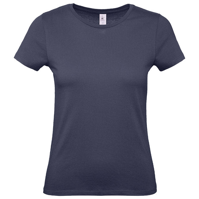 MAJICA KRATKI RUKAVI B&C #E150/WOMEN URBAN TAMNO PLAVA 2XL!!