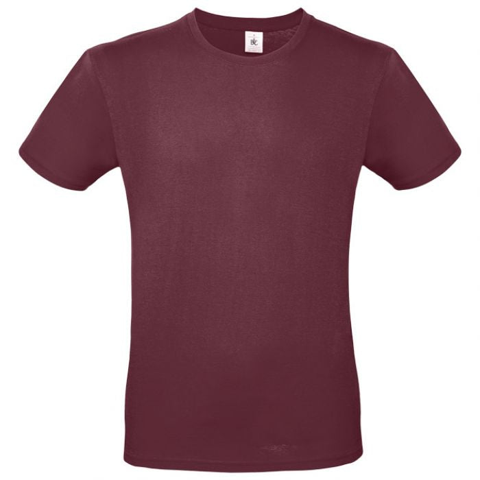 MAJICA KRATKI RUKAVI B&C #E150 - Bordo
