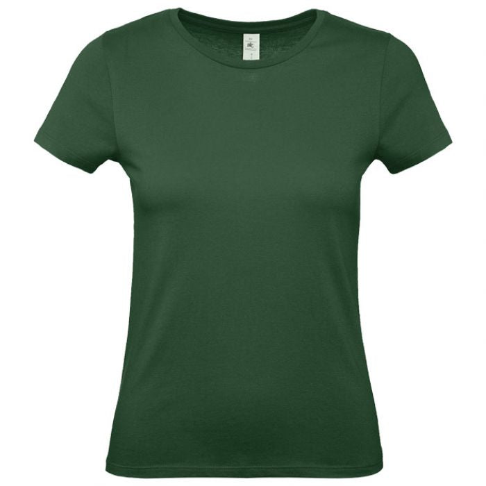 MAJICA KRATKI RUKAVI B&C #E150/WOMEN - Tamnozelena