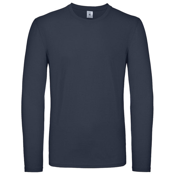 MAJICA DUGI RUKAVI B&C #E150 LSL TAMNO PLAVA M