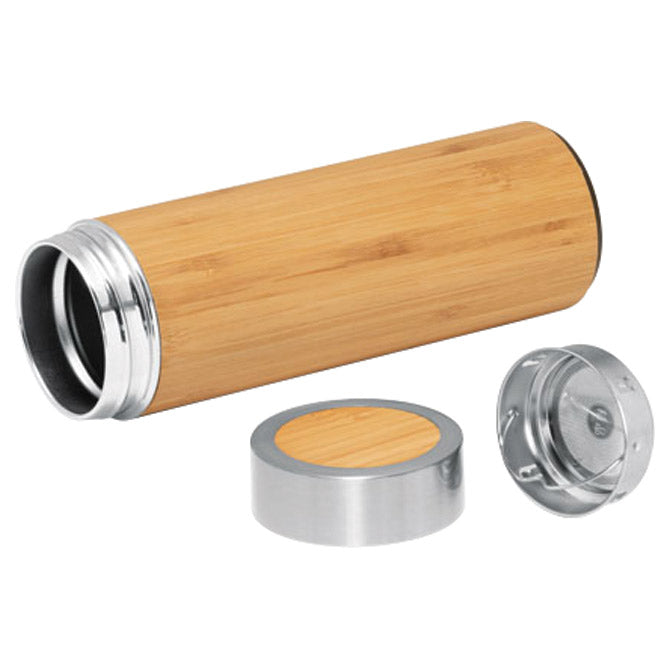 BOCA TERMO BAMBUS PLUS METALNA UNUTRA 430ML STRICKER 9468360