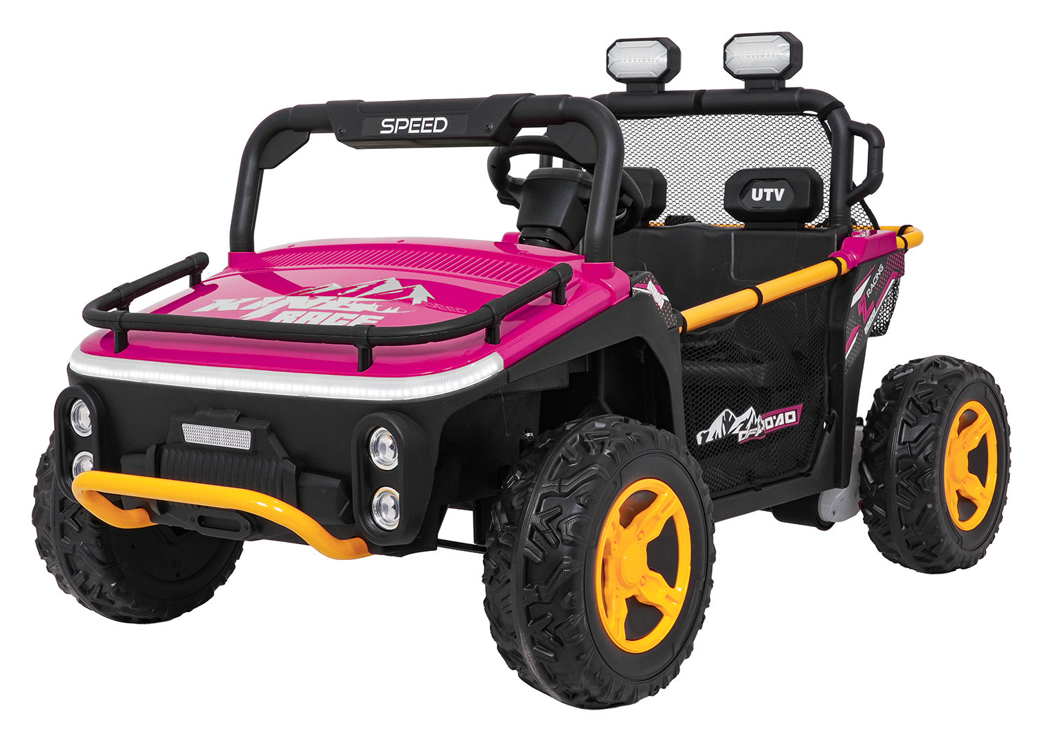 Buggy na akumulator UTV SPEED 2x80W- dvosjed - rozi