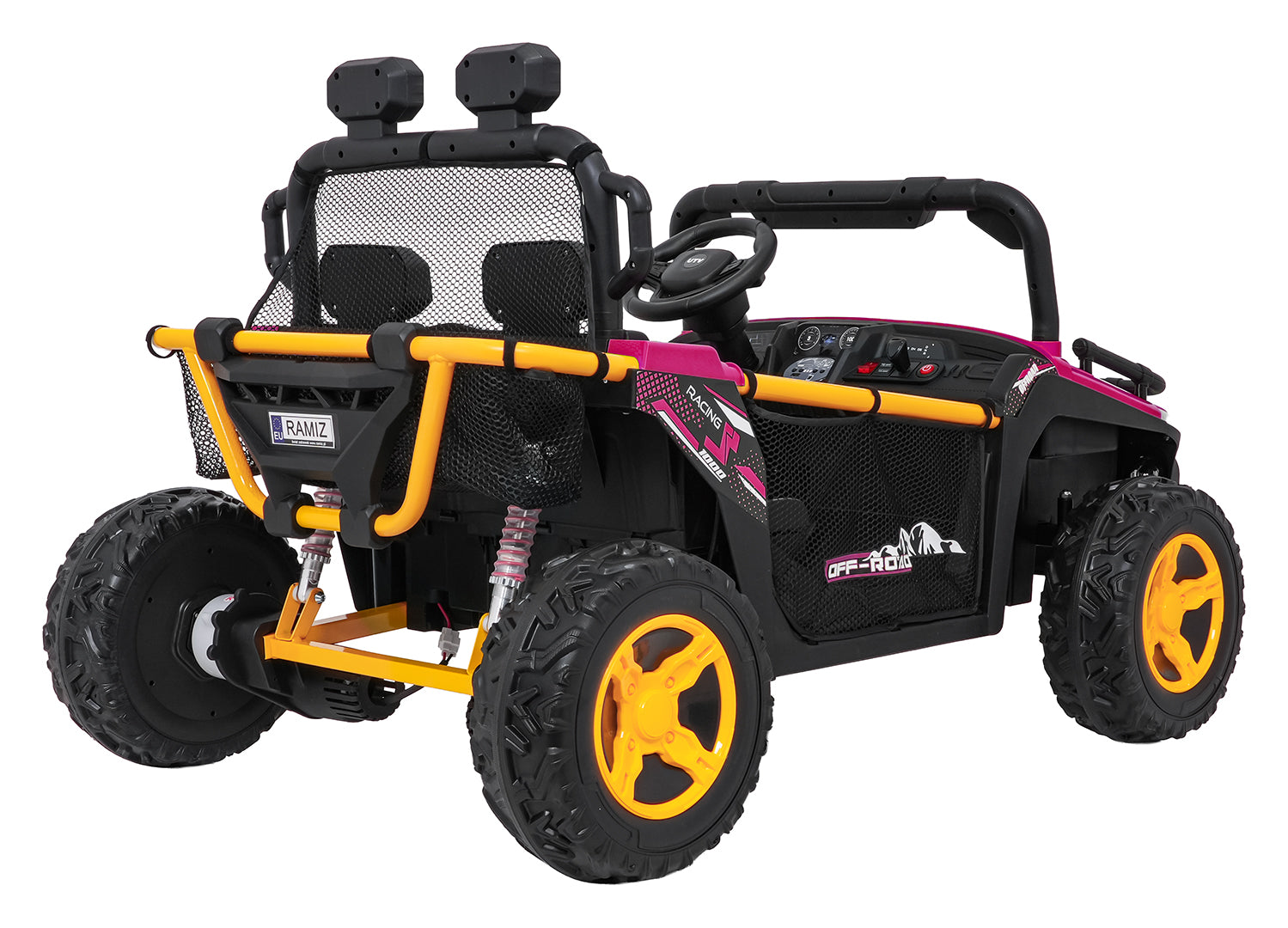 Buggy na akumulator UTV SPEED 2x80W- dvosjed - rozi