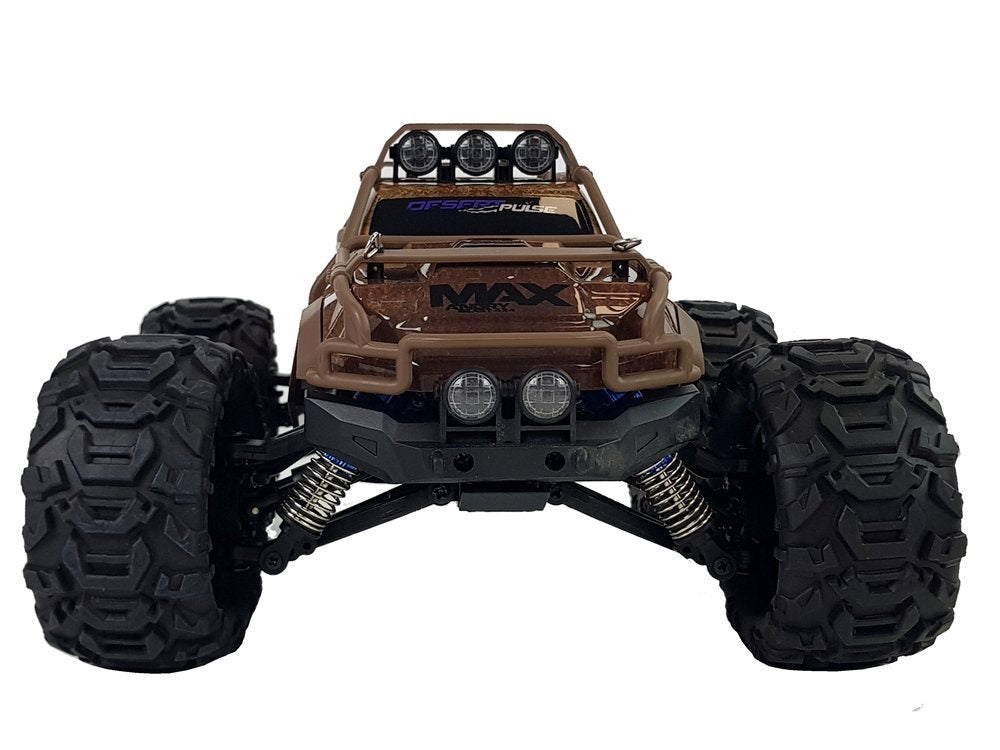 Buggy na daljinsko upravljanje 2.4G 1:18 35 km/h Speed - smeđi