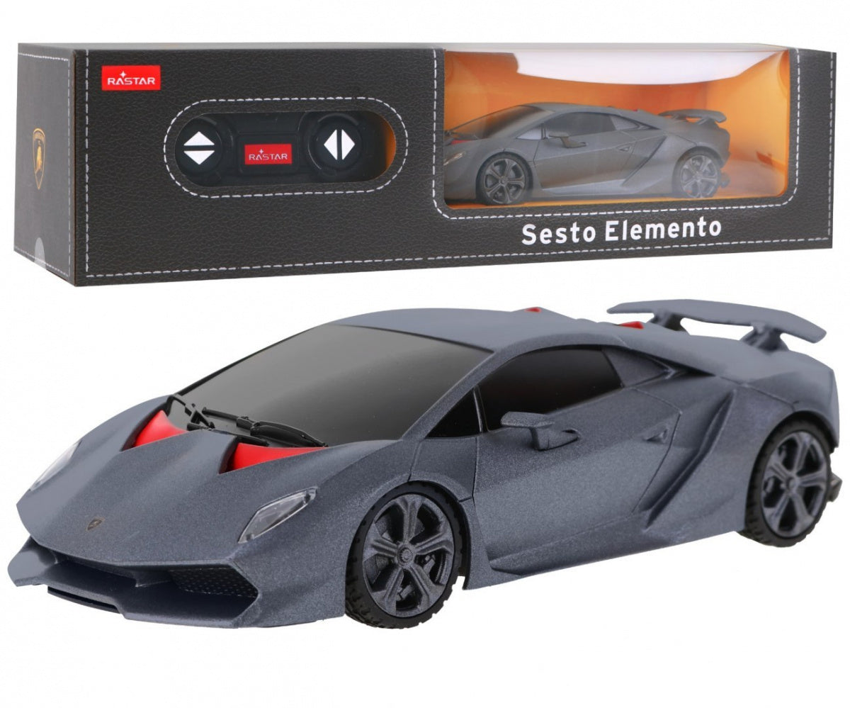 Licencirani auto na daljinsko upravljanje  Lamborghini Sesto Elemento 1:24 RASTAR - sivi