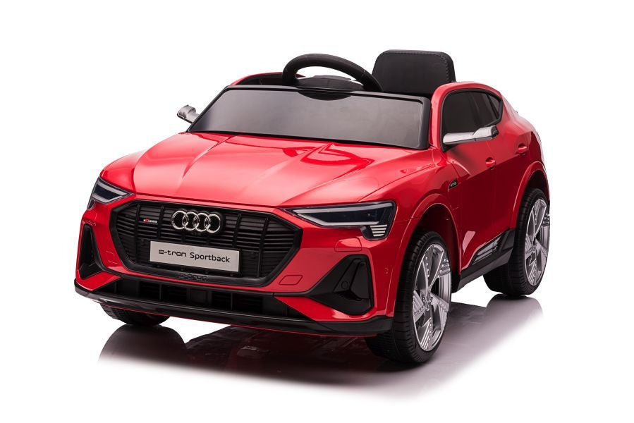 Licencirani auto na akumulator Audi E- Tron QLS-6688 4x4 - crveni